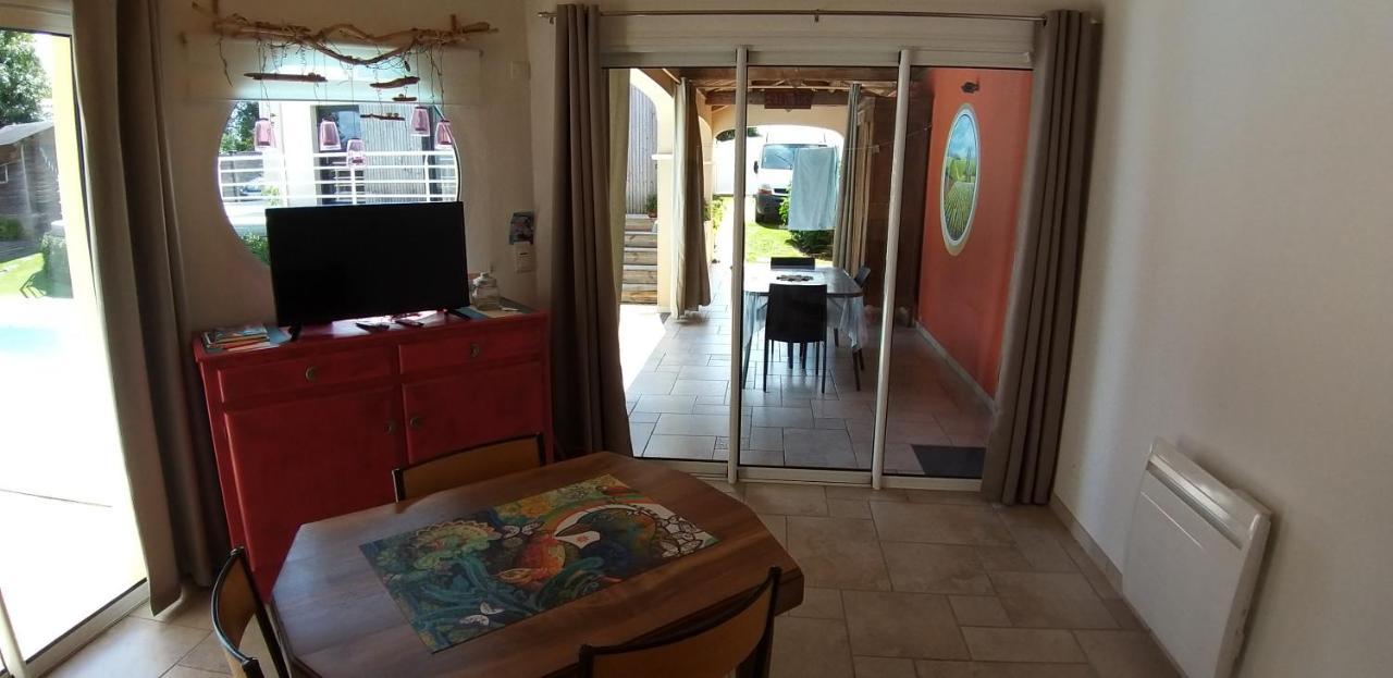 A La Topaze #Gite Calme #3 Pers #Piscine Privee #Cholet #Wifi Haut Debit #Preau #Cholet #Parc Japonais #Puy Du F Ou Le May-sur-Evre מראה חיצוני תמונה